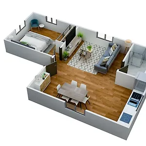  Appartement Cosy & Lumineux Proche Plage, Marina Et Restaurants